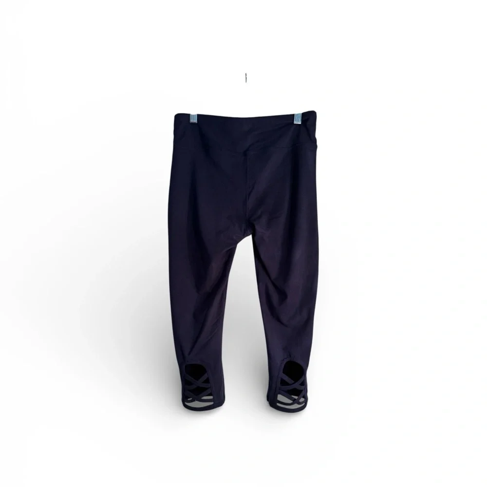 Balance Collection Dark Blue Capri Pants
